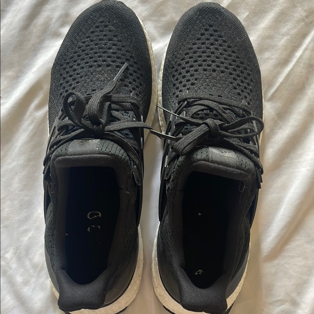 Black Adidas Men's Ulta Boost Running Shoes